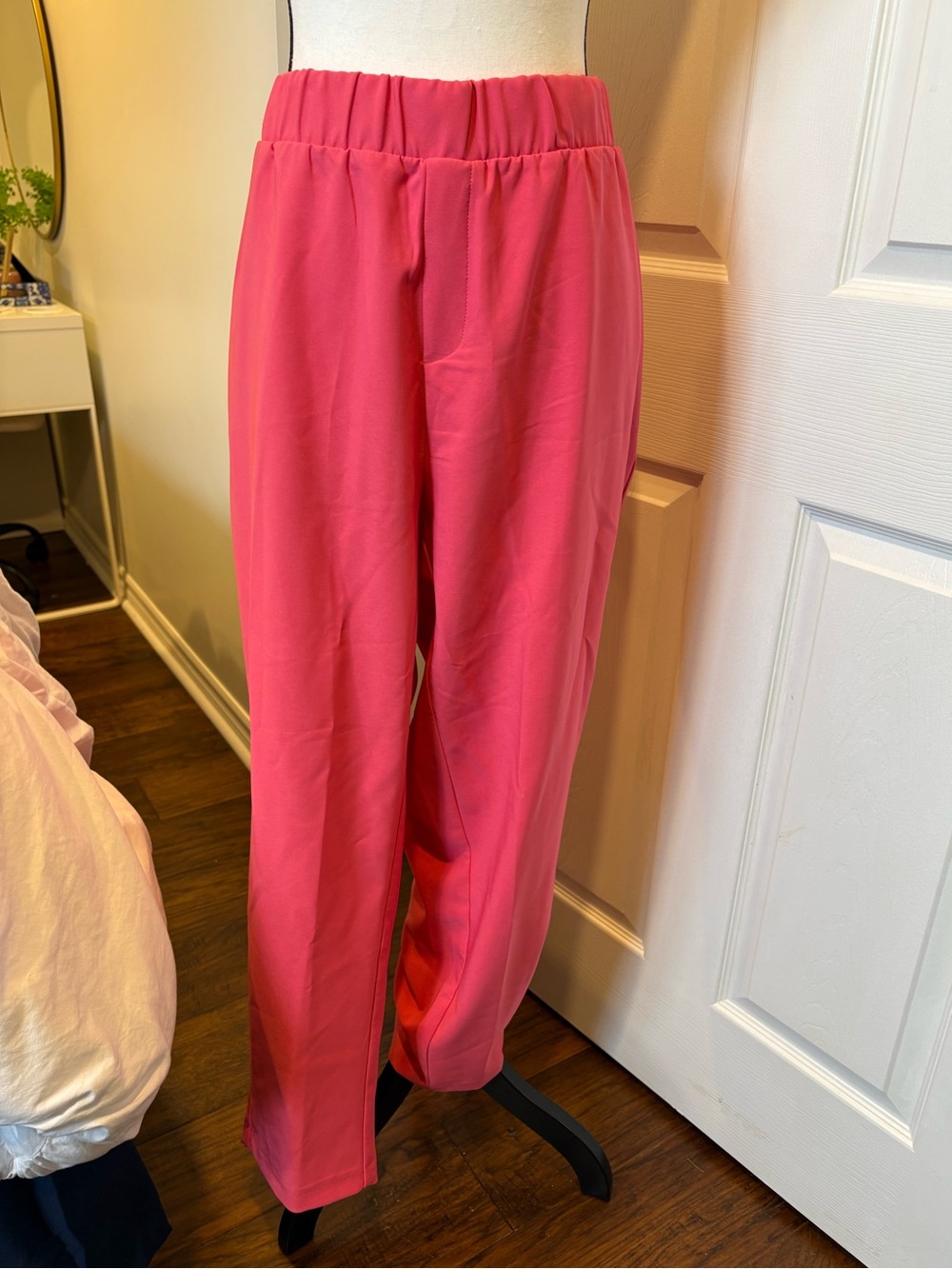 Torrid Studio Hot Pink Pull-On Tapered Pants Size 3X Plus